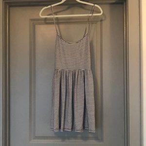 Forever 21 Blue & White Striped Dress